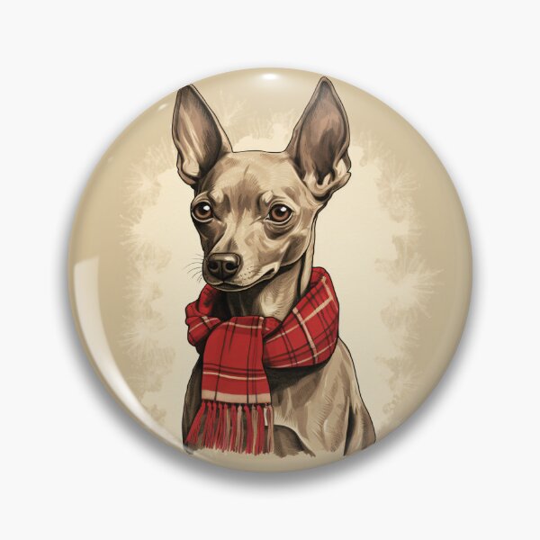 Item preview, Xoloitzcuintli Xolo Christmas Plaid Watercolor designed and sold by rafaeltto.