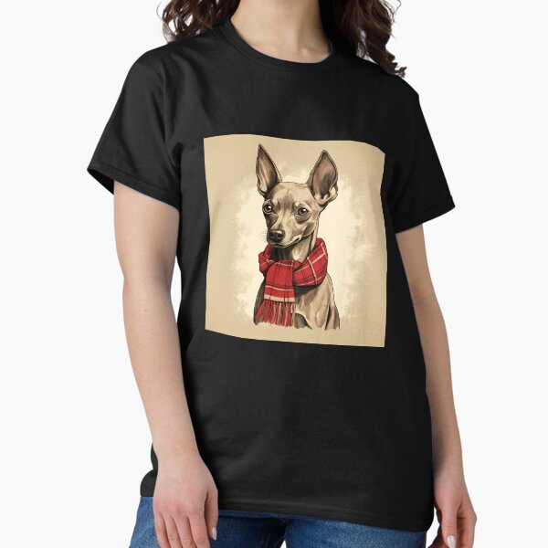 Item preview, Xoloitzcuintli Xolo Christmas Plaid Watercolor designed and sold by rafaeltto.