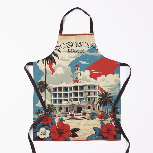 Item preview, Cozumel Mexico Vintage Poster Tourism designed and sold by TravelersGems.