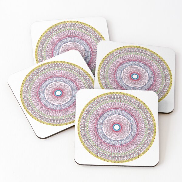 Aperçu de l'œuvre Mandala Pattern 5 [14007-RYGBPO] créée et vendue par LottMultimedia.