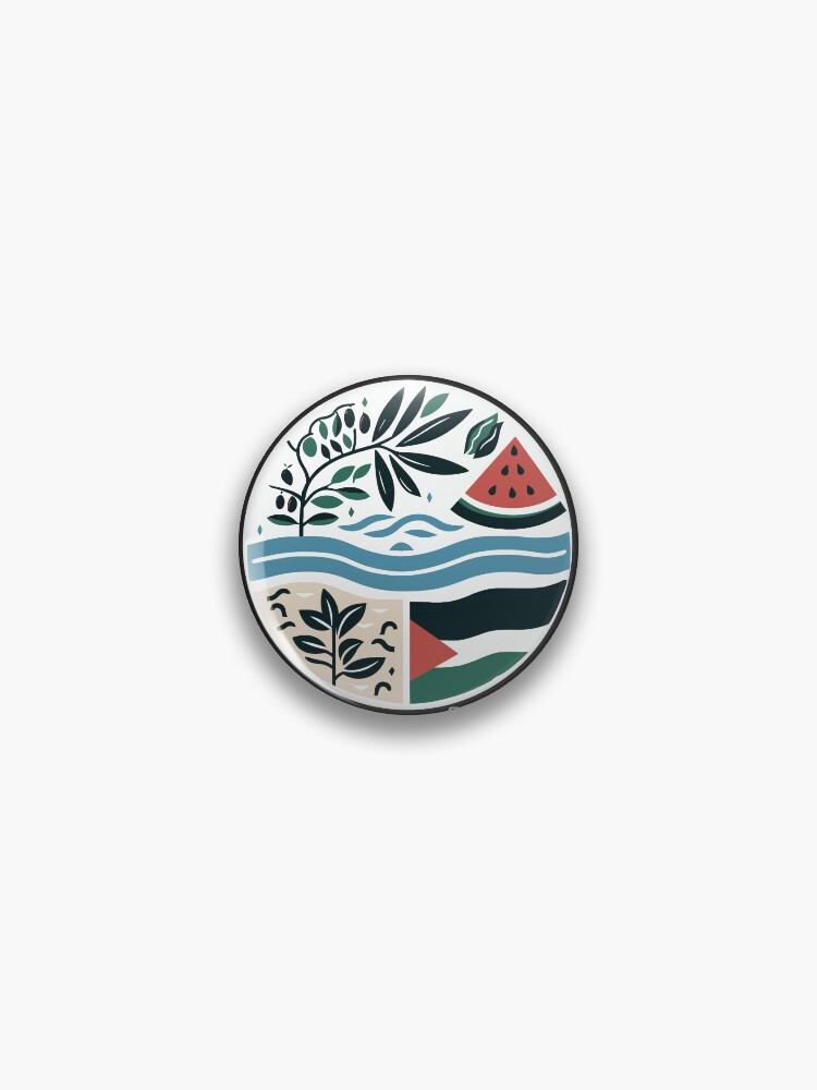 Thumbnail 1 of 3, Pin, Watermelon Olive Tree Stand With Gaza designed and sold by hauckleon1.