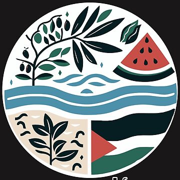 Artwork thumbnail, Watermelon Olive Tree Stand With Gaza by Slice Of Seed