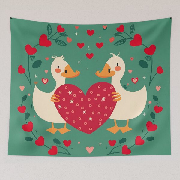 Item preview, Quacktastic Love Story: Adorable Ducks Kids' Apparel designed and sold by JAMESAMORN.