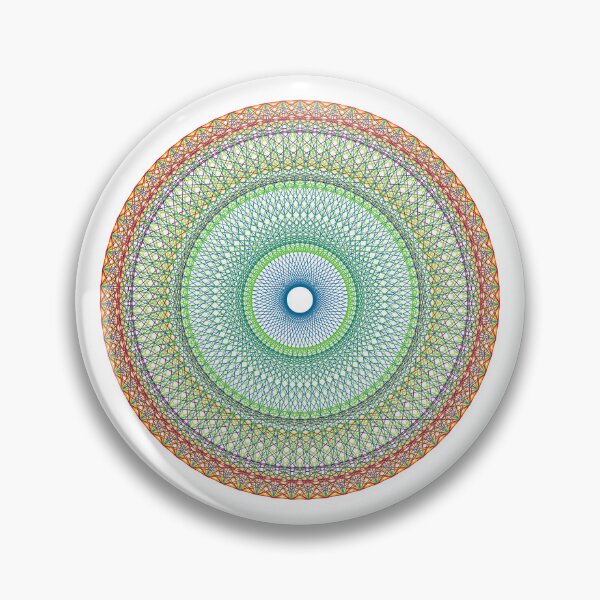Item preview, Mandala Pattern 4 [13406-RGBPOY] designed and sold by LottMultimedia.