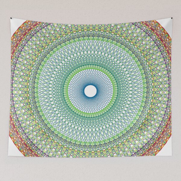 Item preview, Mandala Pattern 4 [13406-RGBPOY] designed and sold by LottMultimedia.