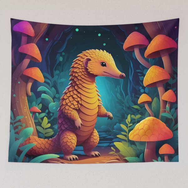 Item preview, Pangolin Artwork designed and sold by WildlifeInc.