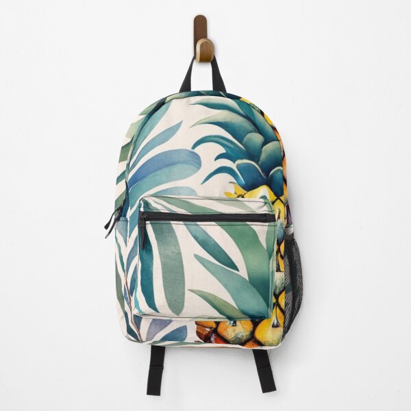 Item preview, Pineapple with Tropical Leaves designed and sold by BeachWhisper.