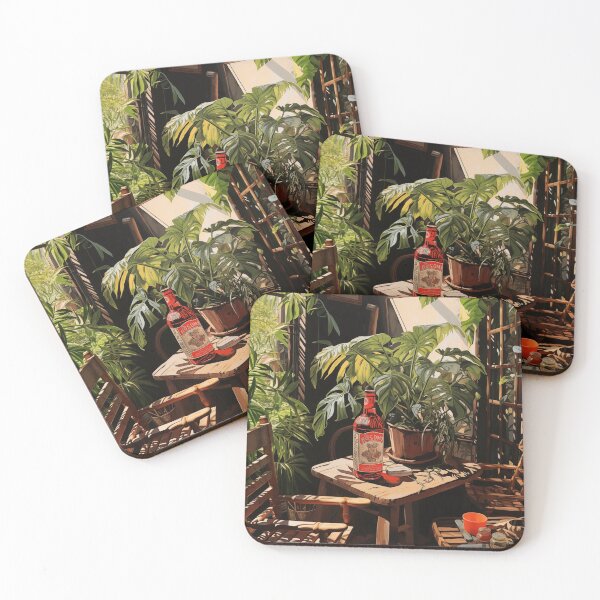 Item preview, monstera and beer designed and sold by hola-zzoi.