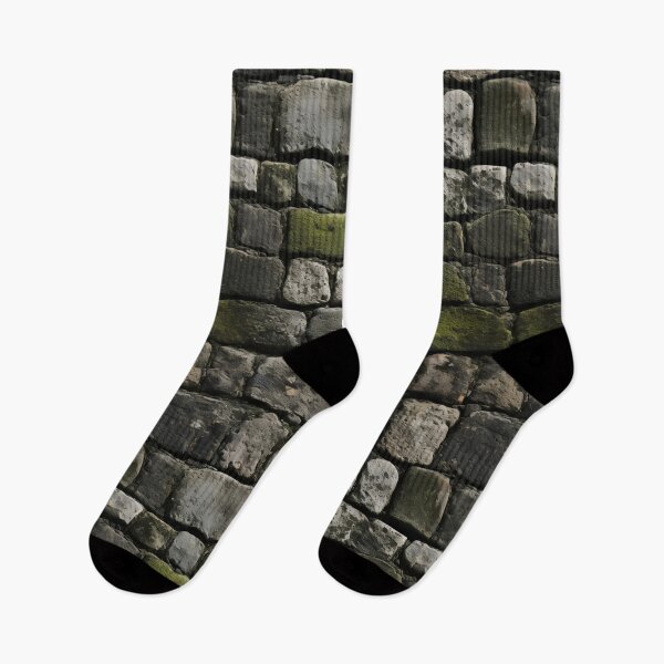 Item preview, Moss-Blanketed Cobblestone Street: A Rustic Rembrandt-Inspired Pattern designed and sold by polonuim210.