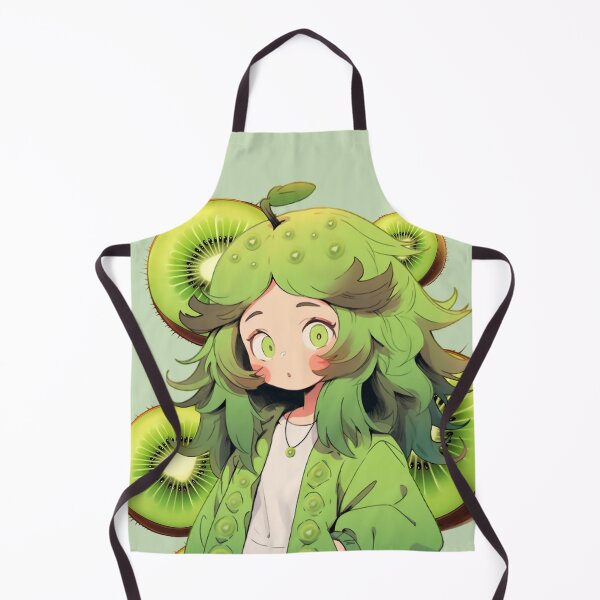 Item preview, Cute Animated Cartoon Character: Kiwi Girl designed and sold by CareToCanvas.