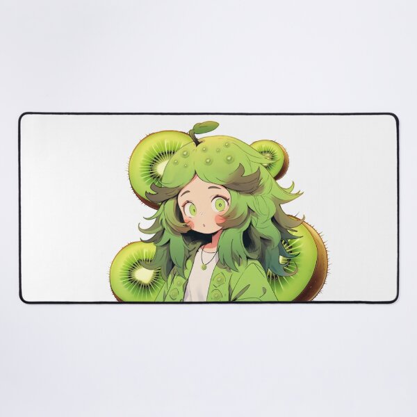 Item preview, Cute Animated Cartoon Character: Kiwi Girl designed and sold by CareToCanvas.