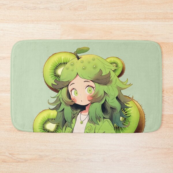 Item preview, Cute Animated Cartoon Character: Kiwi Girl designed and sold by CareToCanvas.