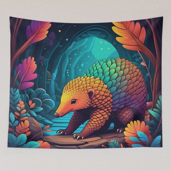 Item preview, Pangolin Artwork designed and sold by WildlifeInc.