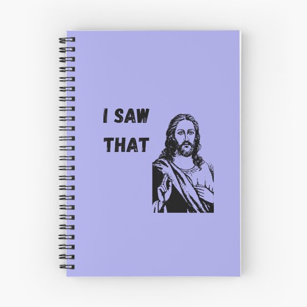 Item preview, “I Saw That” Jesus design designed and sold by funsizedniffler.