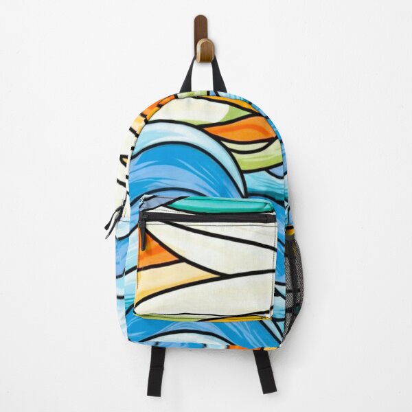 Artikelvorschau, Stained Glass Pattern ocean entworfen und verkauft von Timegraf.