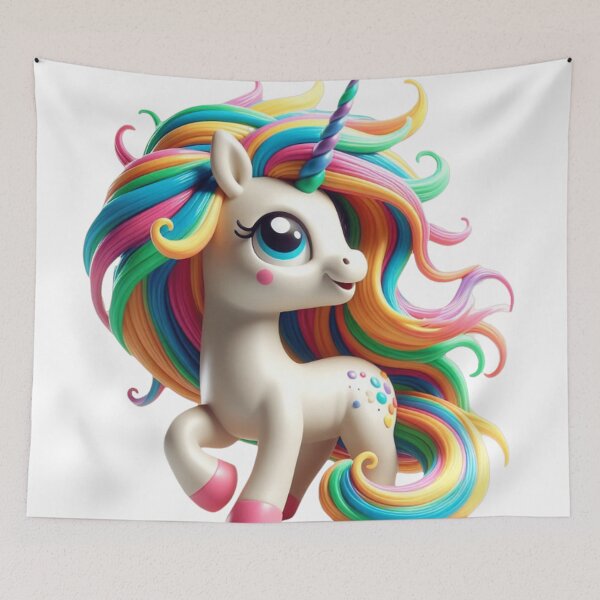 Item preview, A Colorful, Highly Detailed Gaudy, Unicorn V.03 designed and sold by erkabees.