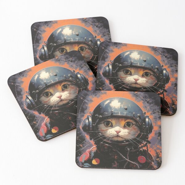 Item preview, Cat Astronaut 3 designed and sold by Christolamber.