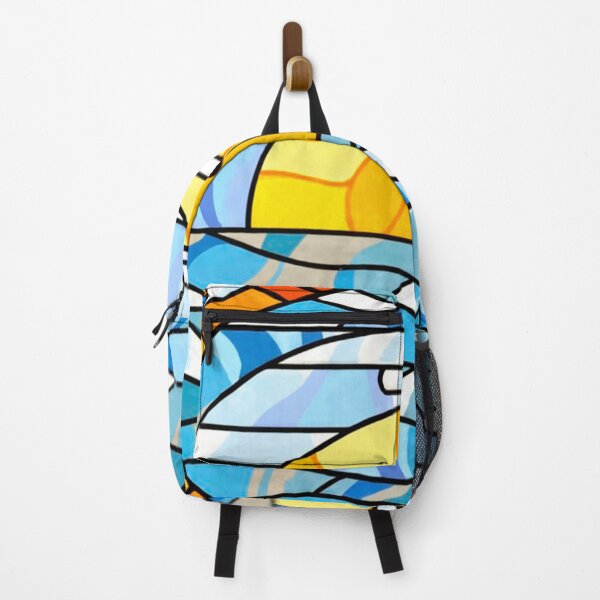 Artikelvorschau, Stained Glass Pattern ocean entworfen und verkauft von Timegraf.