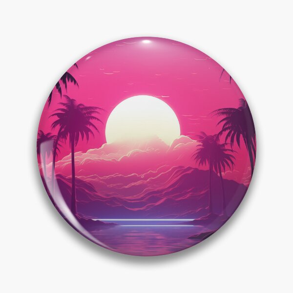Item preview, Noir Neon Nostalgia: Synthwave Sunset Whispers designed and sold by Mullet Monkey.