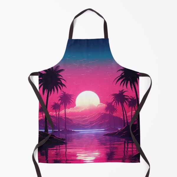 Item preview, Noir Neon Nostalgia: Synthwave Sunset Whispers designed and sold by Mullet Monkey.