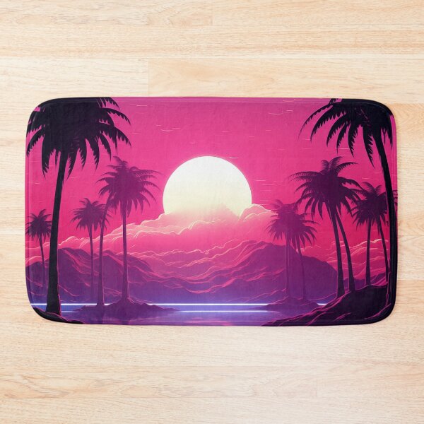 Item preview, Noir Neon Nostalgia: Synthwave Sunset Whispers designed and sold by Mullet Monkey.