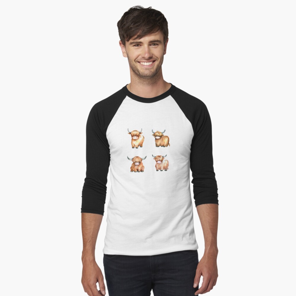 Item preview, Baseball ¾ Sleeve T-Shirt designed and sold by TheAnimalZ00.