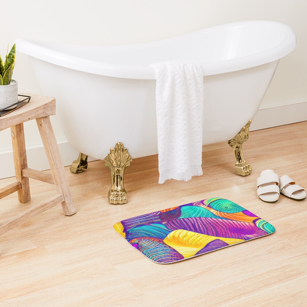 Item preview, Bath Mat designed and sold by calibrit.