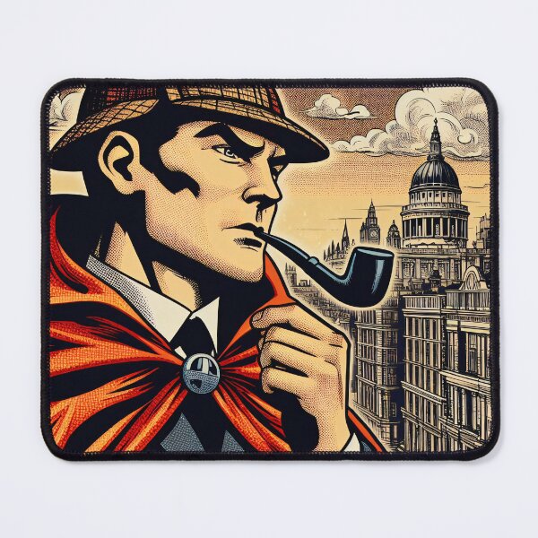 Item preview, Sherlock Holmes From Another Universe designed and sold by ClassicRetroism.