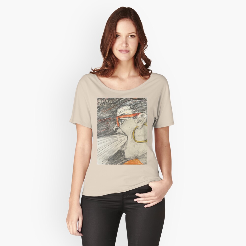 Item preview, Relaxed Fit T-Shirt designed and sold by Calm-Art.
