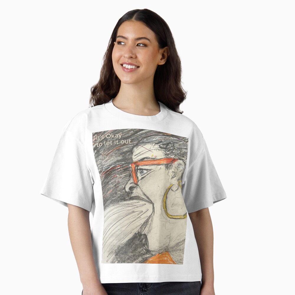 Item preview, Boxy T-Shirt designed and sold by Calm-Art.