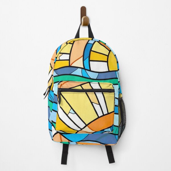 Artikelvorschau, Stained Glass Pattern ocean entworfen und verkauft von Timegraf.