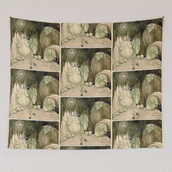 Item preview, The Boy and the Magic Hat - John Bauer designed and sold by forgottenbeauty.