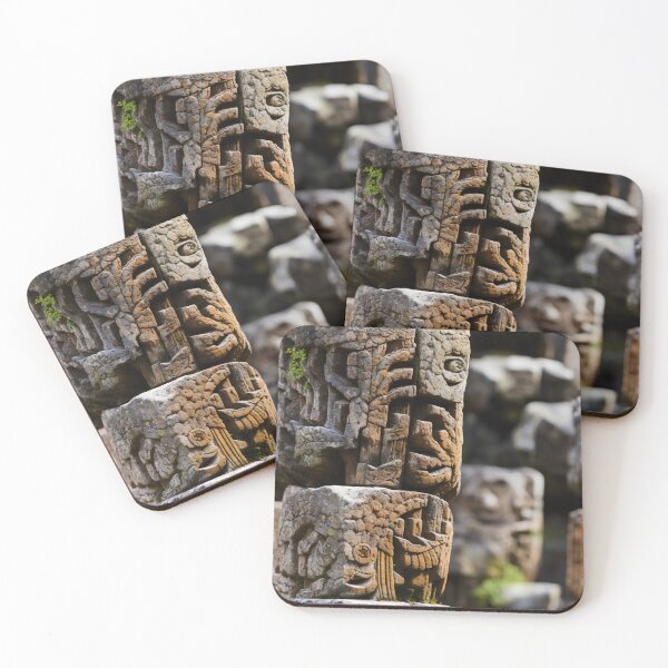 Item preview, Sabiduría desgastada: diseño de arte terrestre con pilar de piedra tocado por musgo designed and sold by polonuim210.