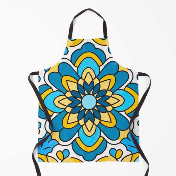 Artikelvorschau, Stained Glass Pattern ocean entworfen und verkauft von Timegraf.