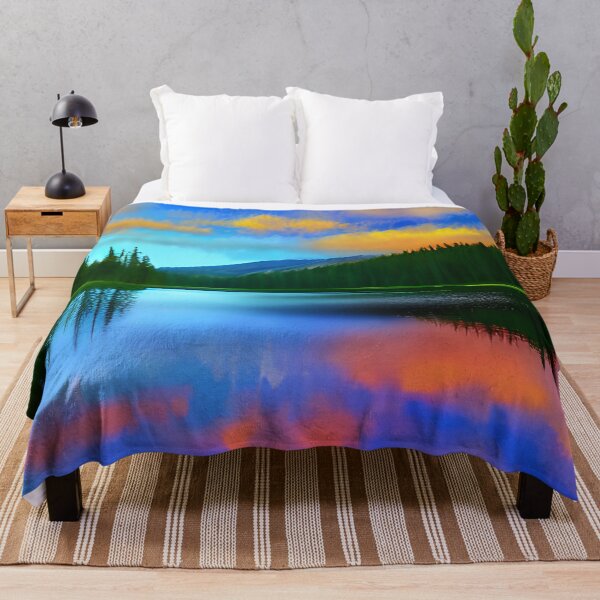 Item preview, Bend Oregon In An Oil Painting Style Design designed and sold by OregonsOwn.