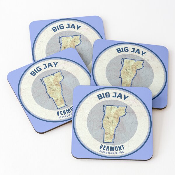 Item preview, Vermont Mountain Map - Big Jay designed and sold by Willz Designz.
