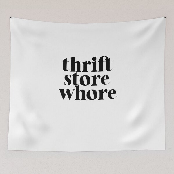 Item preview, Thrift store whore designed and sold by HerbalBlue.