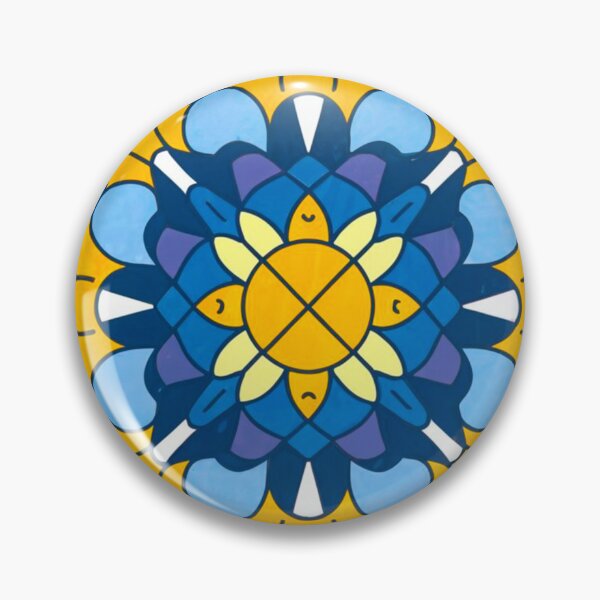 Artikelvorschau, Stained Glass Pattern Flowers entworfen und verkauft von Timegraf.
