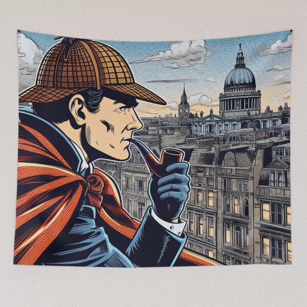 Item preview, Sherlock Holmes From Another Universe designed and sold by ClassicRetroism.