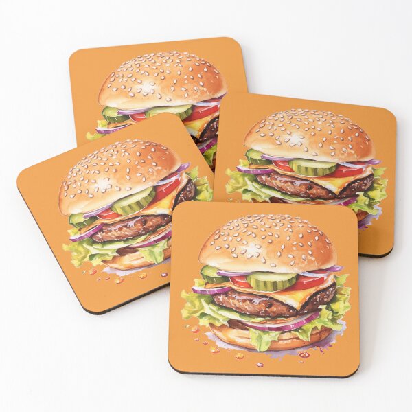 Aperçu de l'œuvre Hamburger créée et vendue par hola-zzoi.