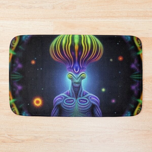 Item preview, Psychedelic Trippy Alien Art designed and sold by TheDarkWardrobe.