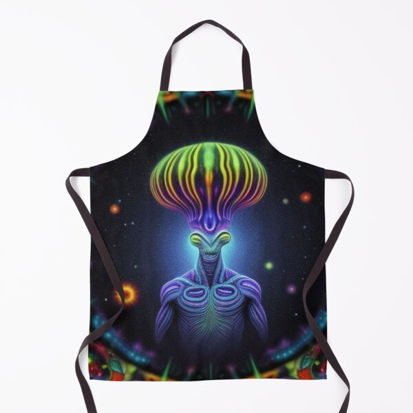 Item preview, Psychedelic Trippy Alien Art designed and sold by TheDarkWardrobe.