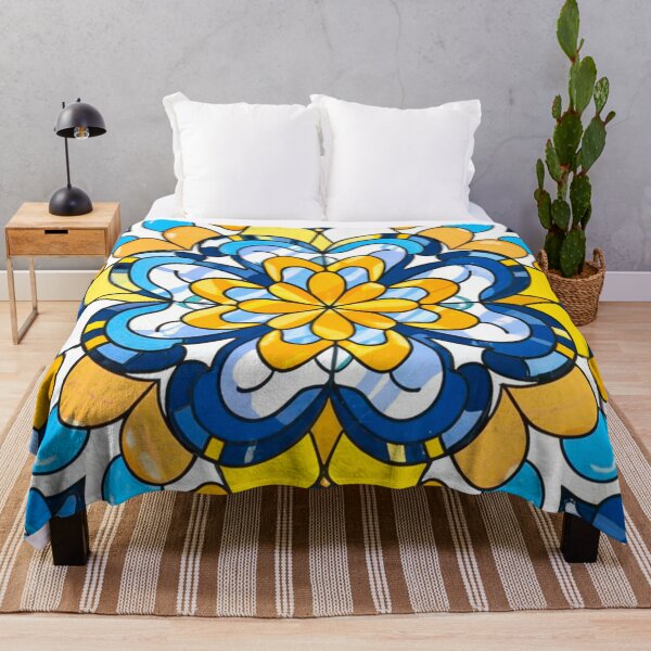 Item preview, Stained Glass Pattern Flowers designed and sold by Timegraf.