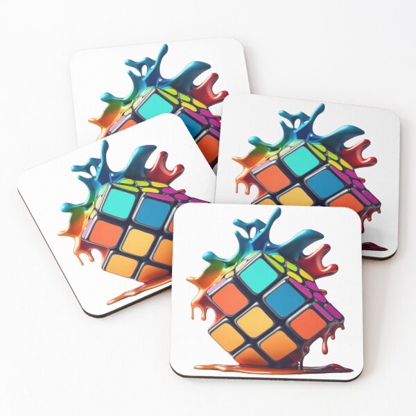 Item preview, Melted Rubik's designed and sold by RiffRaffGraffix.