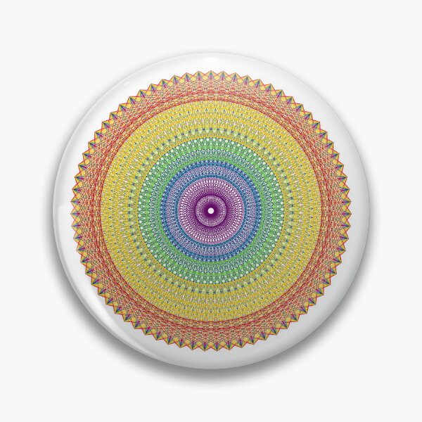 Artikelvorschau, Mandala Pattern 1 [10402-ROYGBP] entworfen und verkauft von LottMultimedia.