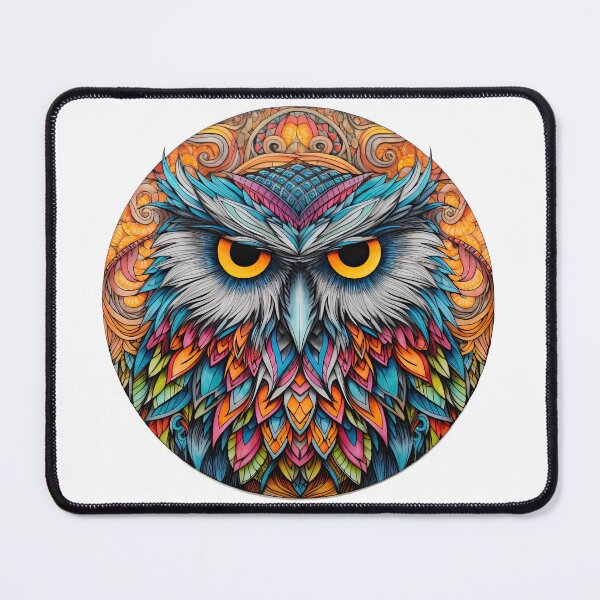 Item preview, Colourful Owl designed and sold by TheOosh.