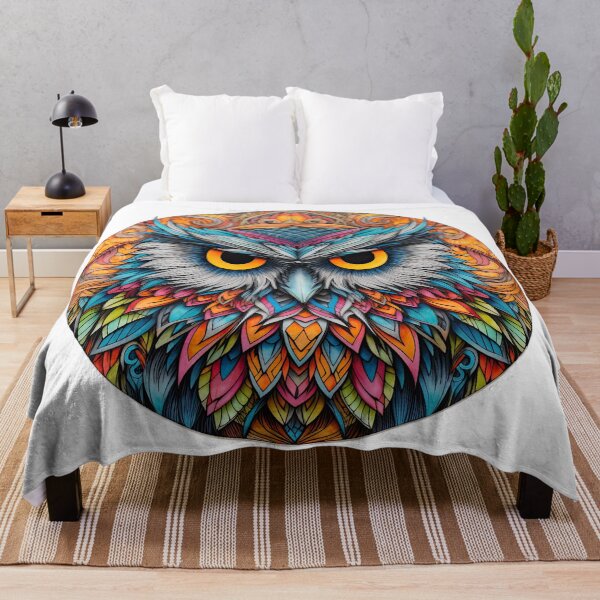 Item preview, Colourful Owl designed and sold by TheOosh.