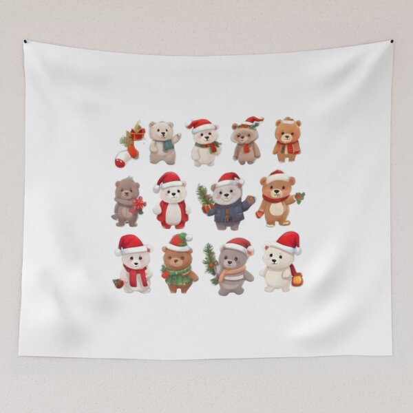 Item preview, Christmas bear designed and sold by Nopphadon44.