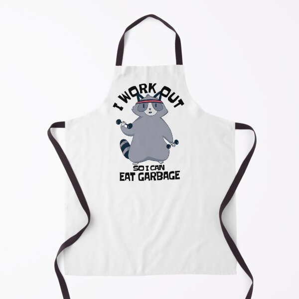 Item preview, I work out so i can eat garbage funny workout  designed and sold by GulQari.
