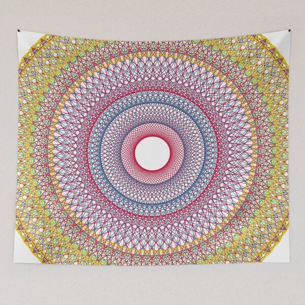 Item preview, Mandala Pattern 6 [14608-ORYGBP] designed and sold by LottMultimedia.